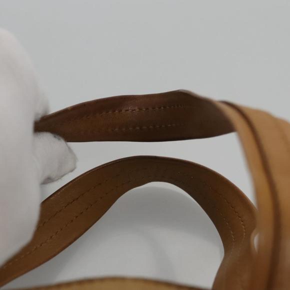 GUCCI Hand Bag Suede Beige Auth ti2755 - Picture 8 of 16